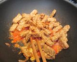 簡単美味しい～テンペのチリトマト炒め作り方7写真