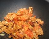 簡単美味しい～テンペのチリトマト炒め作り方8写真