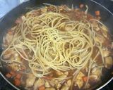 簡単!ハヤシリメイクでラグーパスタ作り方9写真