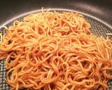 ★卵焼きﾌﾗｲﾊﾟﾝで焼そば巻き★作り方1写真