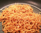 ★卵焼きﾌﾗｲﾊﾟﾝで焼そば巻き★作り方1写真