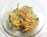 簡単激安☆カニかまの三色酢の物作り方6写真