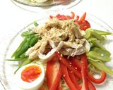 夏野菜のごまだれ冷やし♪作り方4写真