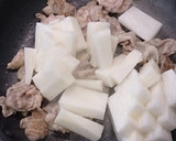 ぱぱっと簡単に☆豚肉と長いも炒め☆作り方2写真