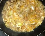 美味保証ヒガシマルうどんスープde親子丼作り方6写真