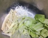 春野菜のかき揚げ丼on冷凍卵天ぷら作り方1写真