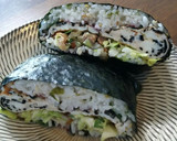 残ったちらし寿司でおにぎらず作り方4写真