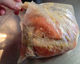 サーモンのニンニク＆味噌漬け焼き作り方5写真