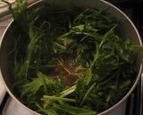 三つ葉じゃなくて水菜でしゃきしゃき親子丼作り方4写真