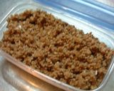 ご飯切れ注意PartⅡ♪肉味噌納豆～♪作り方4写真