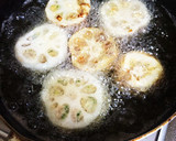 蓮根のはさみ揚げ はんぺんかさ増し作り方5写真
