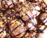 たこ焼き風ココアづくしの豆乳ホットケーキ作り方5写真
