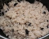 レンジで簡単！黒豆で色づけ桜餅（道明寺）作り方12写真