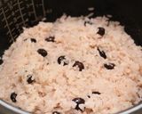 レンジで簡単！黒豆で色づけ桜餅（道明寺）作り方13写真