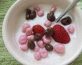 麦チョコヨーグルト♪〜チョコパリパリ！〜作り方2写真