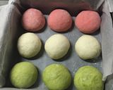 お花見ちぎりパン*ひな祭りにも作り方8写真