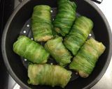 ☆鶏のロールレタス蒸し☆ぽん酢であっさり作り方5写真