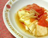 簡単中華☆厚揚げとトマトの炒め物♪♪作り方4写真