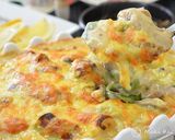 豆乳で作る、簡単＆ヘルシー和風グラタン作り方7写真