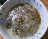 簡単　菜の花の　大葉　おろしポン酢和え！作り方3写真