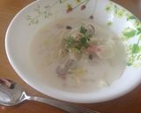 キノコと白菜の優しいミルクスープ作り方6写真