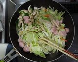 焼きそばたらこ自己流作り方5写真