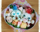 キャラ弁 ジェラトーニとマリー弁当作り方11写真