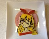 アイカツ❗️の星宮いちごのキャラ弁❤️作り方8写真