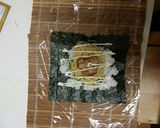 まるちゃん焼きそばで爆弾おにぎらず作り方2写真
