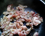 豚肉と厚揚げの炒め物作り方1写真