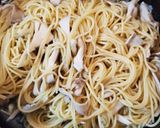 簡単!舞茸の和風パスタ作り方4写真
