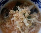 ポカポカ!野菜たっぷり生姜ミソスープ作り方3写真