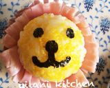 簡単可愛いライオン弁当♪作り方6写真