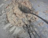 離乳食のおやつに☆鰹節のパンケーキ作り方1写真