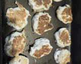離乳食のおやつに☆鰹節のパンケーキ作り方3写真