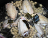 鶏手羽と大豆のはちみつ黒酢煮作り方4写真