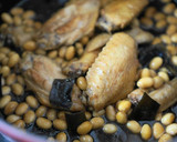 鶏手羽と大豆のはちみつ黒酢煮作り方5写真