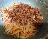 【糖質制限】 汁なし担々麺風 坦々もやし作り方8写真