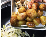 新じゃが☆揚げ☆ヨシダソース和え作り方4写真