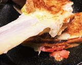 カチョカヴァロのホットサンド作り方11写真
