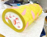 春に作りたい♡いちごの抹茶ロールケーキ♪作り方28写真