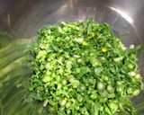 菜の花白菜大葉のあっさりギョウザ作り方1写真