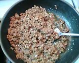 アッという間に肉味噌丼～ビビンバ風～作り方1写真