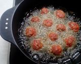 野菜たっぷり☆　さっぱり甘酢たれの肉団子作り方4写真