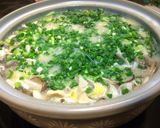 ふわっととろろ芋のたっぷりきのこ鍋作り方5写真