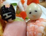 お雛様チラシ手毬ずし！作り方4写真