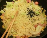 ♪春色塩焼きそば♪作り方3写真
