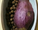 焼き芋鍋使用でレンジで焼き芋作り方5写真