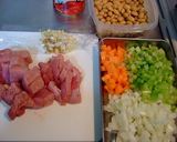 大人の給食☆ポークビーンズ！作り方1写真