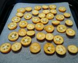 セミドライ金柑の割りチョコ❤作り方1写真